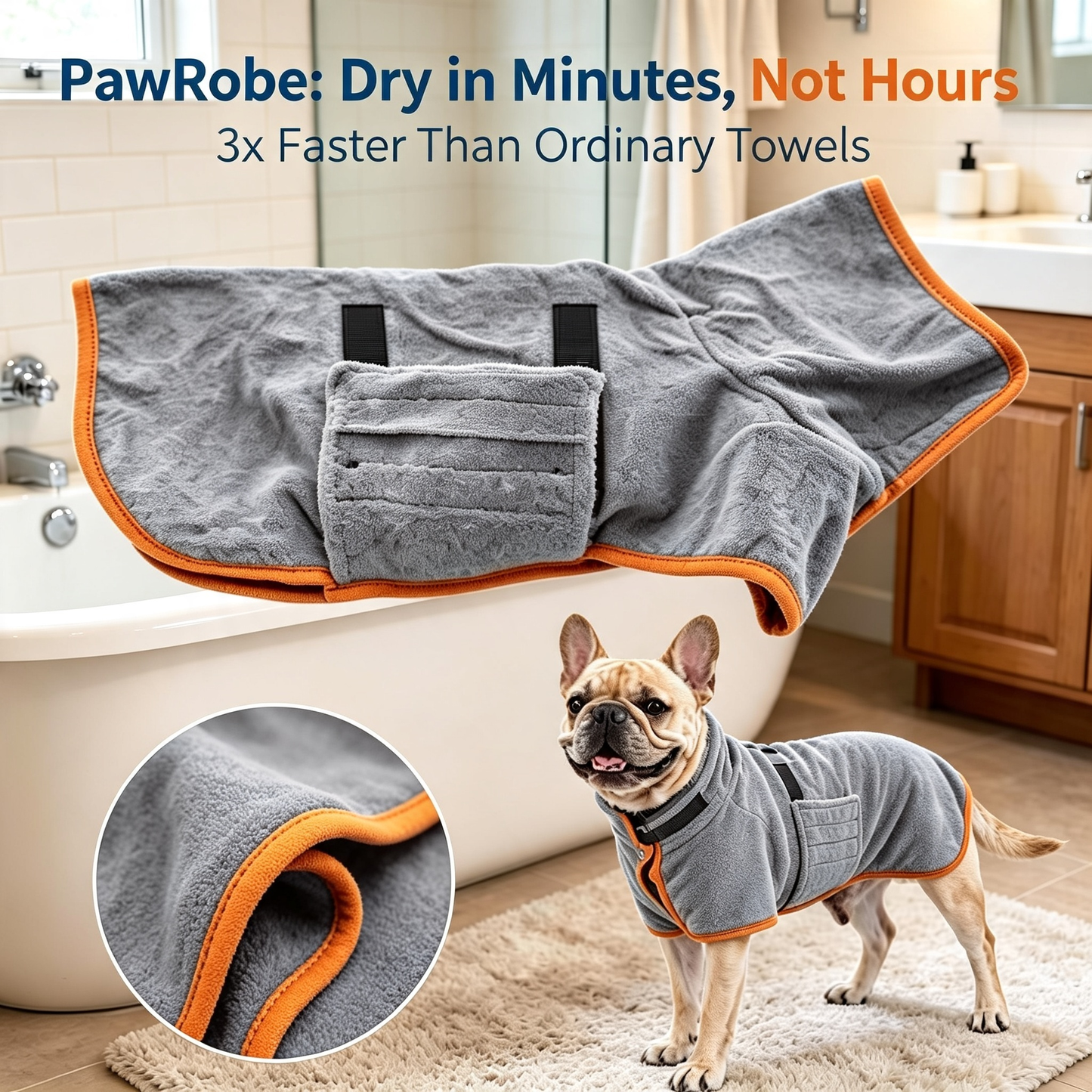 PawRobe — Dog Drying Coat.
