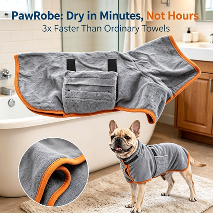 PawRobe — Dog Drying Coat.