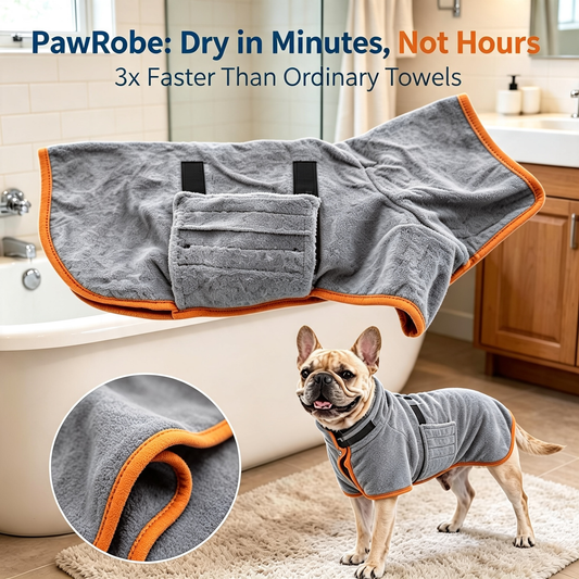PawRobe — Dog Drying Coat.