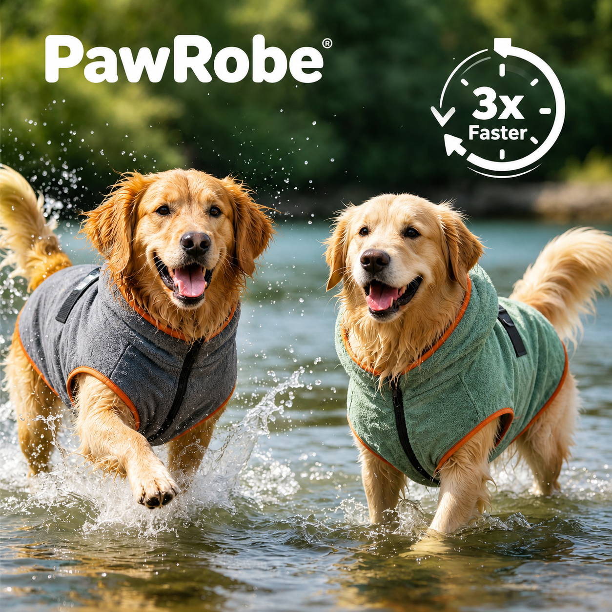 PawRobe — Dog Drying Coat.