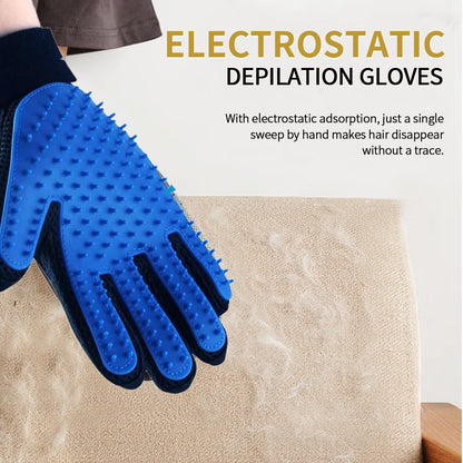 Wholesale High Quality Professional Custom Pet Dog Bath Grooming Glove
